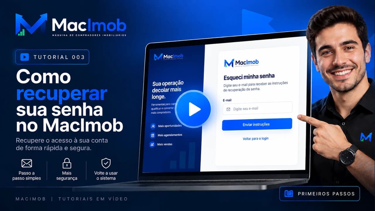 Tutorial 003 — Como recuperar sua senha no MacImob